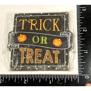 Trick Or Treat Mini Shape By Sparrow Embellishment Halloween 1501-05